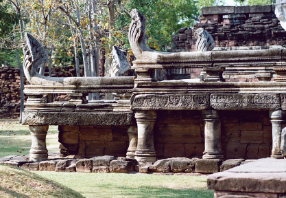 On the trail of the Khmer ruins in Thailand