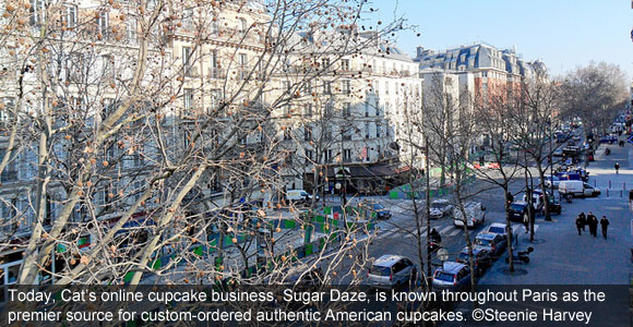 New Yorker Lets Them Eat Cupcakes in Paris