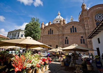 Roses in Ecuador: $1 a dozen