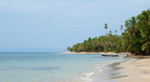 The beach at Punta Uva