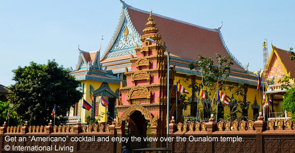 Drinks with a View in Phnom Penh, Cambodia