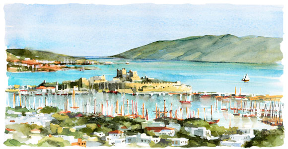 Bodrum Harbor