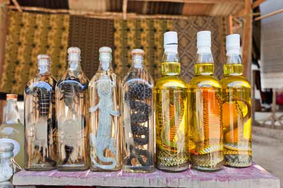 Laos Moonshine, Italian Wine, and More