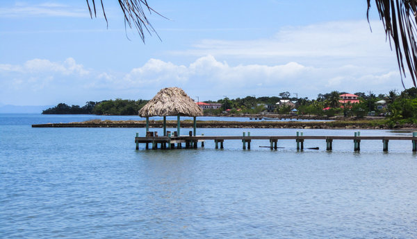 Where in Belize is Non-Touristy But Near Water?