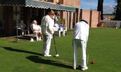 Croquet on the Lawn in San Miguel de Allende