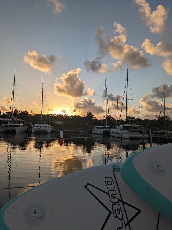 Living Aboard a Sailboat in Caribbean Belize