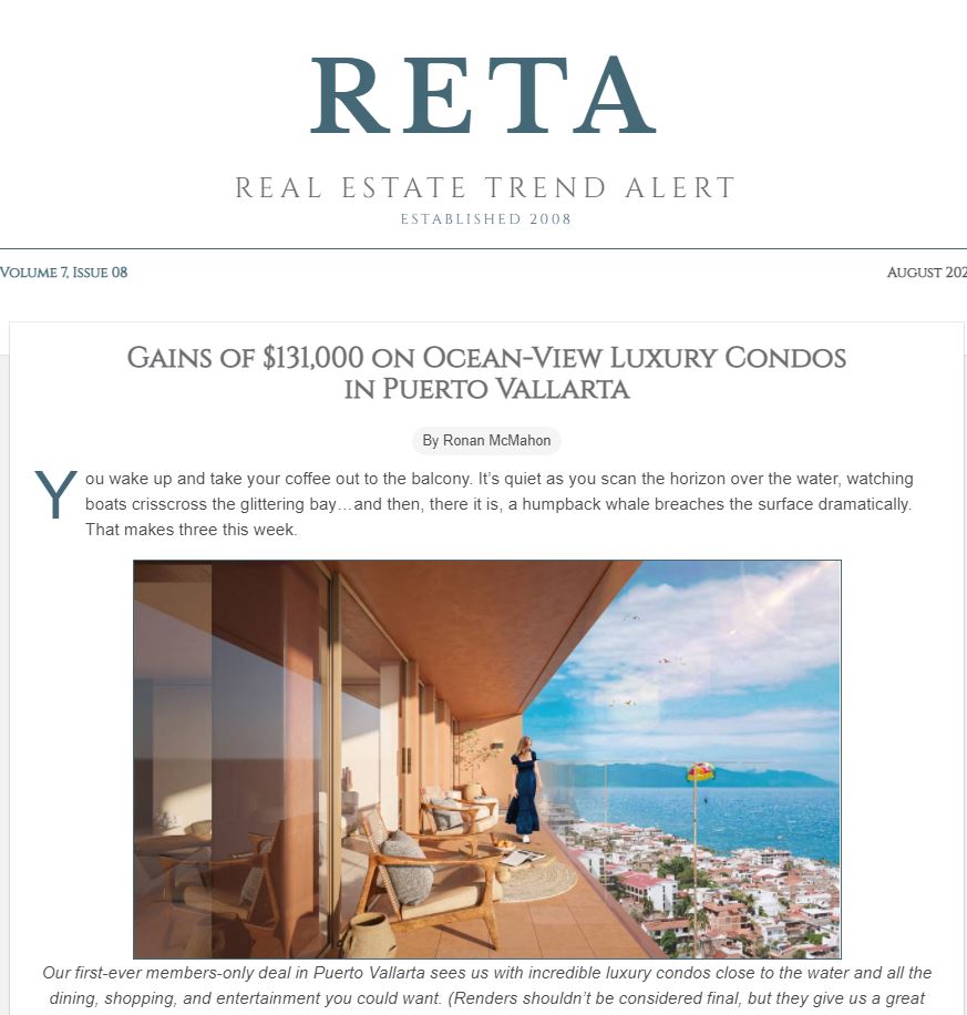 August 2021 – DEAL BRIEFING: Puerto Vallarta Deal