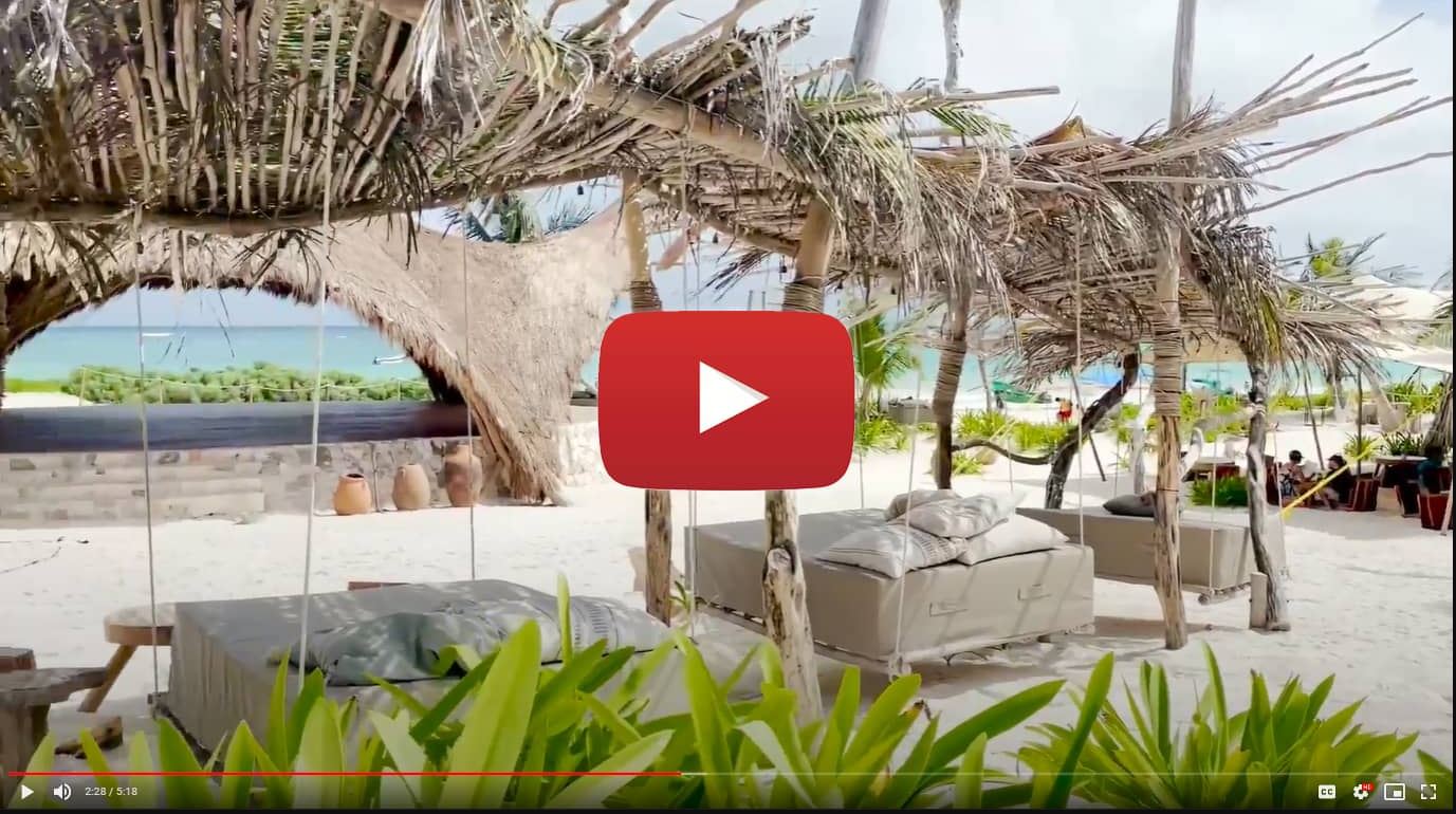 Tulum: Video from Our Beach Club